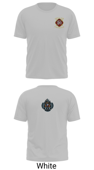 Old School Cotton Feel Shirt, Station 19, Fire Department, Teamtime, Team time, sublimation, custom sports apparel, team uniforms, spirit wear, spiritwear, sports uniforms, custom shirts, team store, custom team store, fundraiser sports, apparel fundraiser