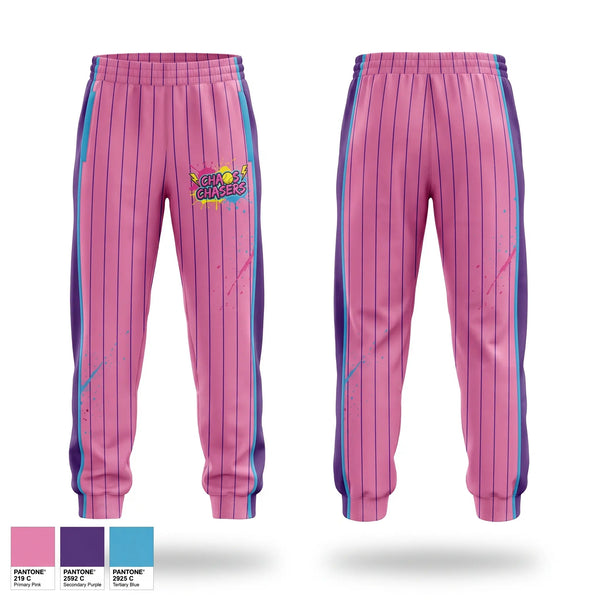 Sweatpants, Chaos Chasers, Softball, Teamtime, Team time, sublimation, custom sports apparel, team uniforms, spirit wear, spiritwear, sports uniforms, custom shirts, team store, custom team store, fundraiser sports, apparel fundraiser
