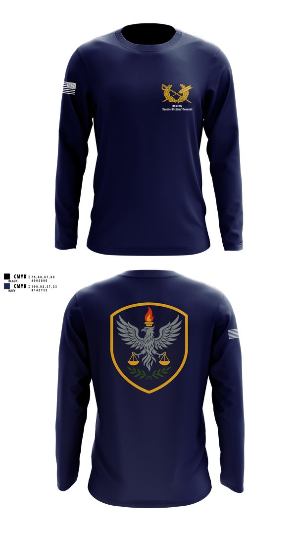 Long Sleeve Performance Shirt, US Army Special Victims’ Counsel, , Teamtime, Team time, sublimation, custom sports apparel, team uniforms, spirit wear, spiritwear, sports uniforms, custom shirts, team store, custom team store, fundraiser sports, apparel fundraiser