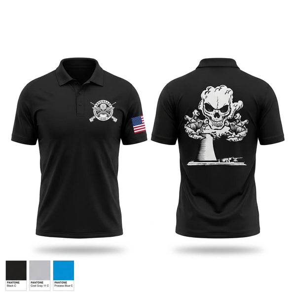 Short Sleeve Performance Polo, Salem Hope Creek Adversaries, Police, Teamtime, Team time, sublimation, custom sports apparel, team uniforms, spirit wear, spiritwear, sports uniforms, custom shirts, team store, custom team store, fundraiser sports, apparel fundraiser