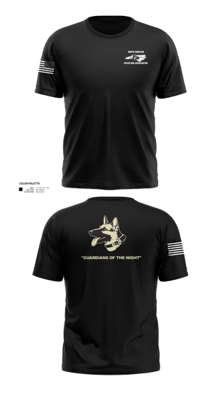 Short Sleeve Performance Shirt, North Carolina Police Dog Association, Police, Teamtime, Team time, sublimation, custom sports apparel, team uniforms, spirit wear, spiritwear, sports uniforms, custom shirts, team store, custom team store, fundraiser sports, apparel fundraiser