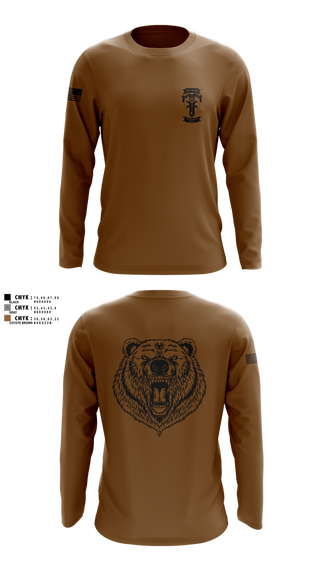 Long Sleeve Performance Shirt, HQ, 309TH MI BN, , Teamtime, Team time, sublimation, custom sports apparel, team uniforms, spirit wear, spiritwear, sports uniforms, custom shirts, team store, custom team store, fundraiser sports, apparel fundraiser