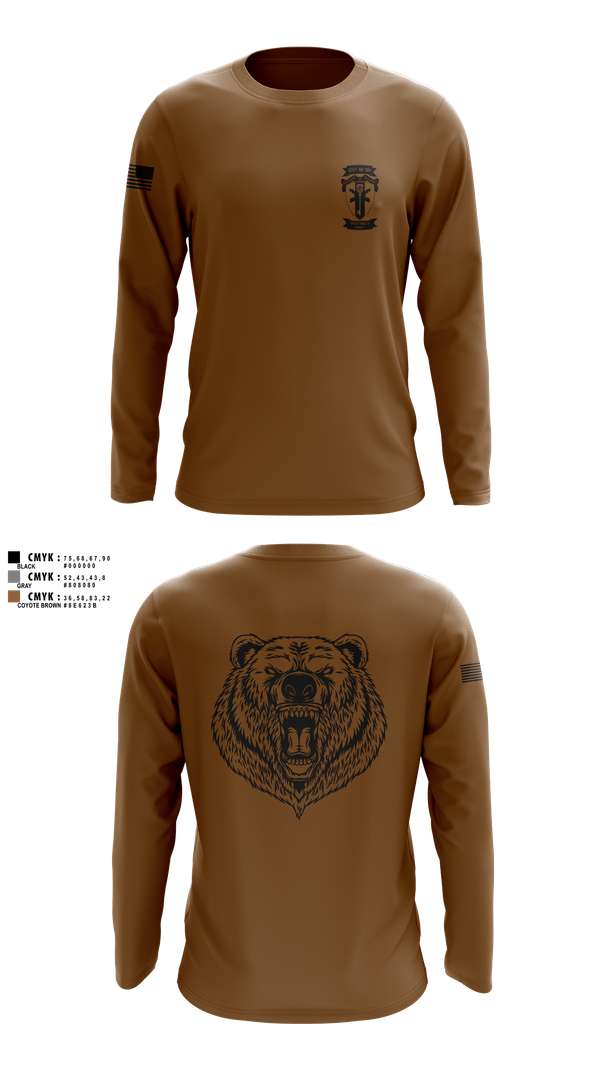 Long Sleeve Performance Shirt, HQ, 309TH MI BN, , Teamtime, Team time, sublimation, custom sports apparel, team uniforms, spirit wear, spiritwear, sports uniforms, custom shirts, team store, custom team store, fundraiser sports, apparel fundraiser