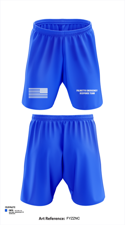 Palmetto Emergency Response Team 30218483 Athletic Shorts With Pockets - 103