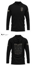 258th HR CO 75261364 Long Sleeve Performance Shirt with hood - 4