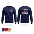 St. James Volunteer Fire Department Crew Neck Sweatshirt - 1