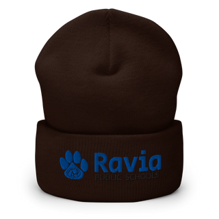 Ravia Middle School Basketball Cuffed Beanie | Yupoong 1501KC