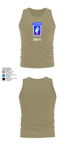 Tank Top, OAS-X, Army, Teamtime, Team time, sublimation, custom sports apparel, team uniforms, spirit wear, spiritwear, sports uniforms, custom shirts, team store, custom team store, fundraiser sports, apparel fundraiser