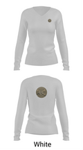 206th MST 50700761 Women's Long Sleeve V-neck Shirt - 11