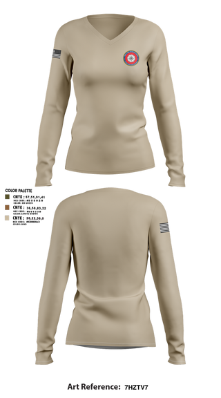 Womens Long Sleeve Vneck Shirt, NAMALA, , Teamtime, Team time, sublimation, custom sports apparel, team uniforms, spirit wear, spiritwear, sports uniforms, custom shirts, team store, custom team store, fundraiser sports, apparel fundraiser