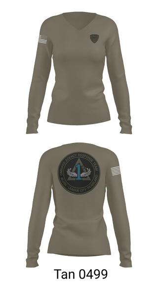 Womens Long Sleeve Vneck Shirt, CART, , Teamtime, Team time, sublimation, custom sports apparel, team uniforms, spirit wear, spiritwear, sports uniforms, custom shirts, team store, custom team store, fundraiser sports, apparel fundraiser