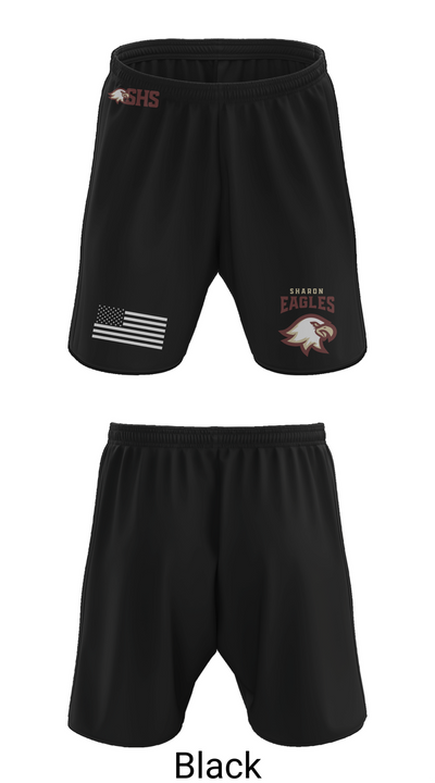 Sharon Eagles Swimming Athletic Shorts With Pockets - 20