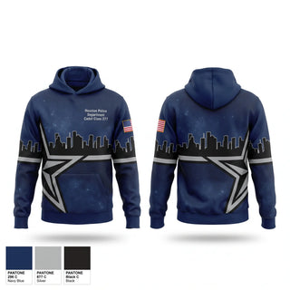 Hoodie, Houston Police Department Cadet Class 277, Police, Teamtime, Team time, sublimation, custom sports apparel, team uniforms, spirit wear, spiritwear, sports uniforms, custom shirts, team store, custom team store, fundraiser sports, apparel fundraiser