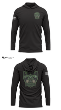 CRIMINAL PATROL 68713172 Long Sleeve Performance Shirt with hood - 3