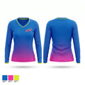 Mystic River Rapids Women's Long Sleeve V-neck Shirt - 1