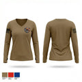 LVFD 55923573 Women's Long Sleeve V-neck Shirt - 1