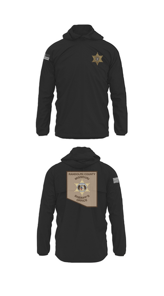 Windbreaker, Randolph County Sheriff's Department, Police, Teamtime, Team time, sublimation, custom sports apparel, team uniforms, spirit wear, spiritwear, sports uniforms, custom shirts, team store, custom team store, fundraiser sports, apparel fundraiser