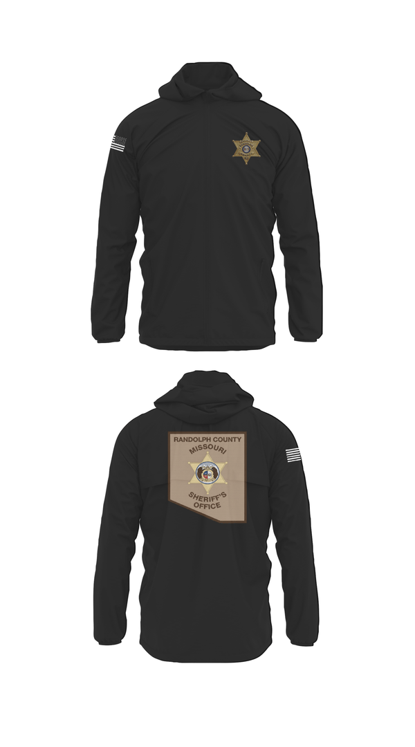 Windbreaker, Randolph County Sheriff's Department, Police, Teamtime, Team time, sublimation, custom sports apparel, team uniforms, spirit wear, spiritwear, sports uniforms, custom shirts, team store, custom team store, fundraiser sports, apparel fundraiser