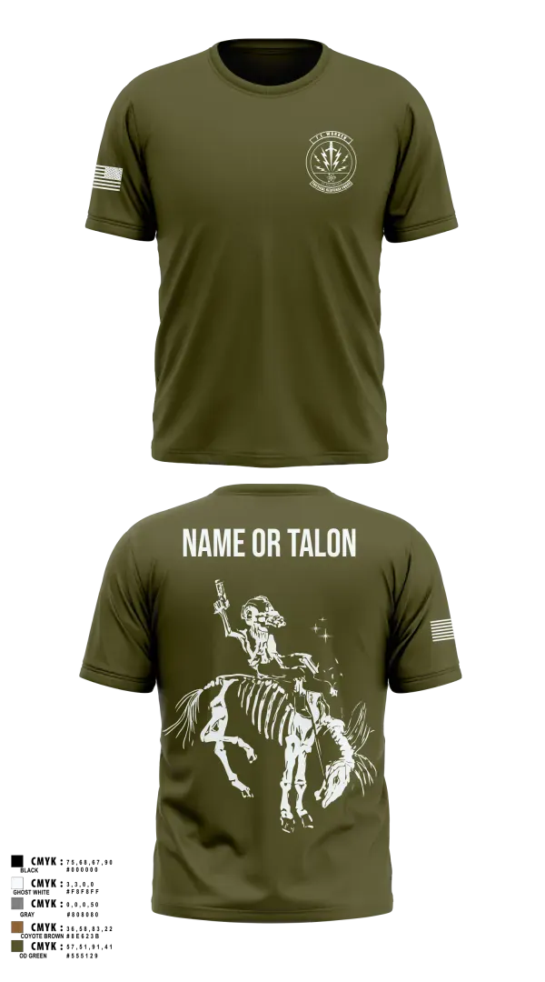 Old School Cotton Feel Shirt, 90MSOS/TRF, Air Force, Teamtime, Team time, sublimation, custom sports apparel, team uniforms, spirit wear, spiritwear, sports uniforms, custom shirts, team store, custom team store, fundraiser sports, apparel fundraiser