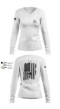 TRF 911 66573604 Women's Long Sleeve V-neck Shirt - 33
