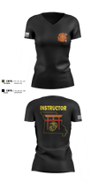 MARCOR DET FLW 77000119 Women's Short Sleeve V-neck Shirt - 2