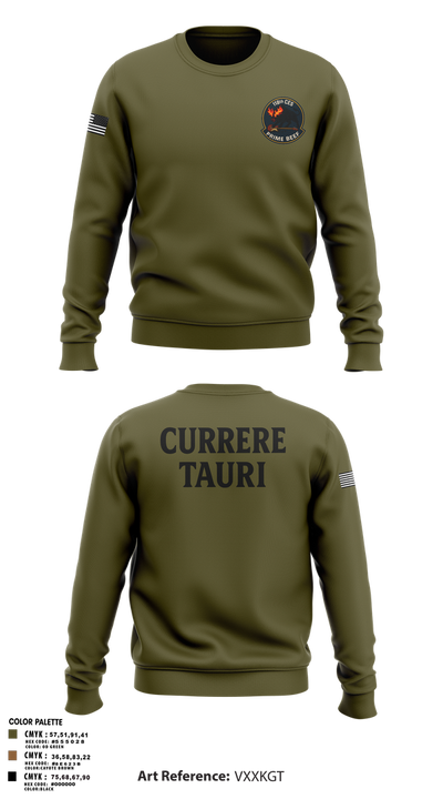 118th CES 57579615 Crew Neck Sweatshirt - 1
