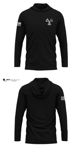 Long Sleeve Hooded Sun Shirt, NCR STC, Police, Teamtime, Team time, sublimation, custom sports apparel, team uniforms, spirit wear, spiritwear, sports uniforms, custom shirts, team store, custom team store, fundraiser sports, apparel fundraiser