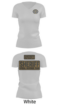 Crime Suppression  Women's Short Sleeve V-neck Shirt - 12