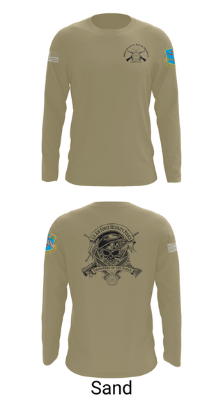 Long Sleeve Performance Shirt, 380th Security Police Squadron, , Teamtime, Team time, sublimation, custom sports apparel, team uniforms, spirit wear, spiritwear, sports uniforms, custom shirts, team store, custom team store, fundraiser sports, apparel fundraiser
