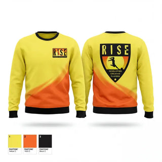 Crew Neck Sweatshirt, Rise, Women's Soccer, Teamtime, Team time, sublimation, custom sports apparel, team uniforms, spirit wear, spiritwear, sports uniforms, custom shirts, team store, custom team store, fundraiser sports, apparel fundraiser