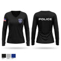 GWDPD Women's Long Sleeve V-neck Shirt - 1