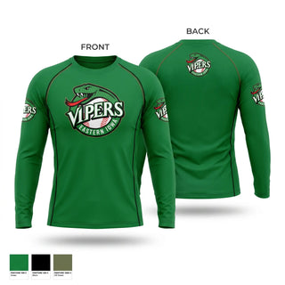 Long Sleeve Performance Shirt, Eastern Iowa Vipers, Baseball, Teamtime, Team time, sublimation, custom sports apparel, team uniforms, spirit wear, spiritwear, sports uniforms, custom shirts, team store, custom team store, fundraiser sports, apparel fundraiser