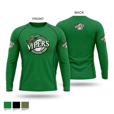 Eastern Iowa Vipers Long Sleeve Performance Shirt - 2