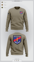 Riverine Squadron One 81663688 Crew Neck Sweatshirt - 1