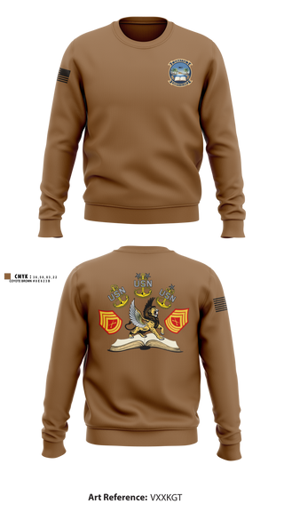 Crew Neck Sweatshirt, CNATT Unit North Island, Navy, Teamtime, Team time, sublimation, custom sports apparel, team uniforms, spirit wear, spiritwear, sports uniforms, custom shirts, team store, custom team store, fundraiser sports, apparel fundraiser