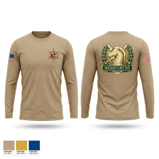 Long Sleeve Performance Shirt, Mobile county Sheriff's Hostage Crisis Team, Police, Teamtime, Team time, sublimation, custom sports apparel, team uniforms, spirit wear, spiritwear, sports uniforms, custom shirts, team store, custom team store, fundraiser sports, apparel fundraiser
