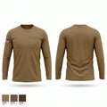 44th Air Defense Artillery Regiment 94212432 Long Sleeve Performance Shirt - 1