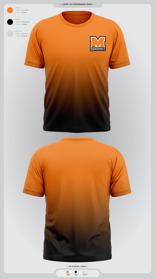 Short Sleeve Performance Shirt, Menahga Braves, Women's Basketball, Teamtime, Team time, sublimation, custom sports apparel, team uniforms, spirit wear, spiritwear, sports uniforms, custom shirts, team store, custom team store, fundraiser sports, apparel fundraiser
