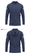 Lakeland Community College Police Department Long Sleeve Performance Shirt with hood - 4