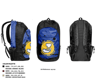 Gear Bag, Mae Jemison Track and Field, Track & Field, Teamtime, Team time, sublimation, custom sports apparel, team uniforms, spirit wear, spiritwear, sports uniforms, custom shirts, team store, custom team store, fundraiser sports, apparel fundraiser