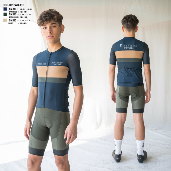 Cycling Jersey, RiverWest - Team Jack Pelotonia, Cycling, Teamtime, Team time, sublimation, custom sports apparel, team uniforms, spirit wear, spiritwear, sports uniforms, custom shirts, team store, custom team store, fundraiser sports, apparel fundraiser