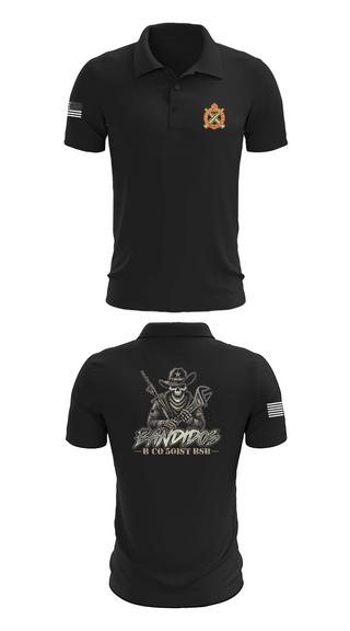 Short Sleeve Performance Polo, 501st BSB, B Company, , Teamtime, Team time, sublimation, custom sports apparel, team uniforms, spirit wear, spiritwear, sports uniforms, custom shirts, team store, custom team store, fundraiser sports, apparel fundraiser