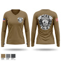 82nd ADSB 64992767 Women's Long Sleeve V-neck Shirt - 1