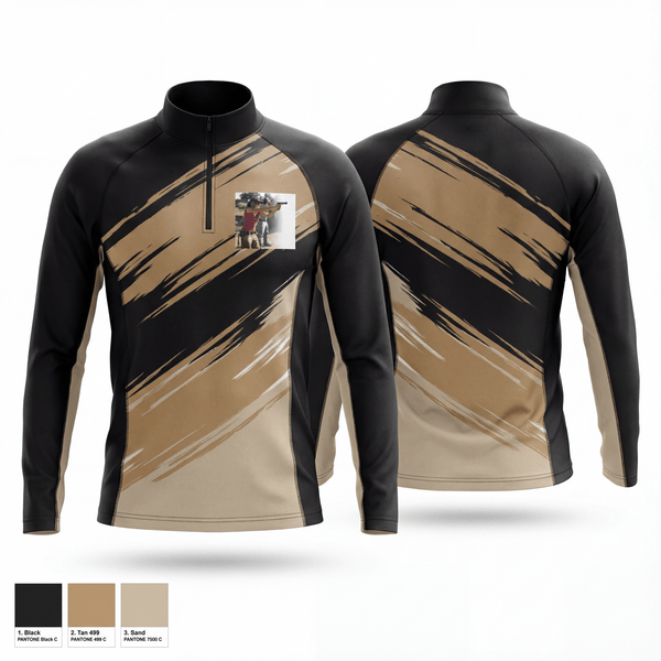 Quarter Zip Jacket, Warrior Tactical, , Teamtime, Team time, sublimation, custom sports apparel, team uniforms, spirit wear, spiritwear, sports uniforms, custom shirts, team store, custom team store, fundraiser sports, apparel fundraiser