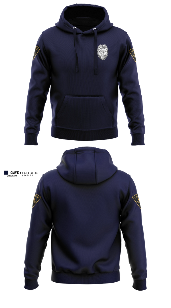 Hoodie, City of LaPorte Police Department, Police, Teamtime, Team time, sublimation, custom sports apparel, team uniforms, spirit wear, spiritwear, sports uniforms, custom shirts, team store, custom team store, fundraiser sports, apparel fundraiser