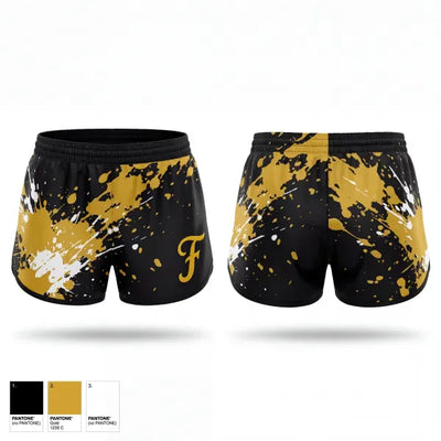 Fremont Yellow Devils 95321298 Women's Shorts - 1