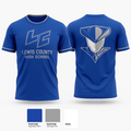 Lewis County High School 1927103 Short Sleeve Performance Shirt - 1