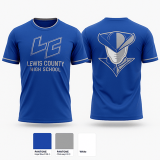Short Sleeve Performance Shirt, Lewis County High School, Men's Soccer, Teamtime, Team time, sublimation, custom sports apparel, team uniforms, spirit wear, spiritwear, sports uniforms, custom shirts, team store, custom team store, fundraiser sports, apparel fundraiser