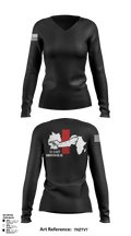 10 EAEF Women's Long Sleeve V-neck Shirt - 3