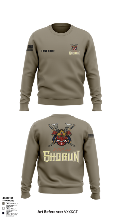 2-315th BEB 24835151 Crew Neck Sweatshirt - 102